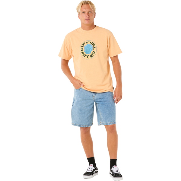 2025 Rip Curl Raw Energy Visions Tee Til Mænd 0OGMTE - Mandarin Zest
